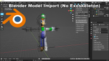 Model Import Guide using Blender Addon