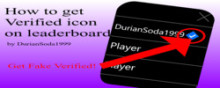 How to get Verified icon on leaderboard