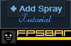 How to upload a spray