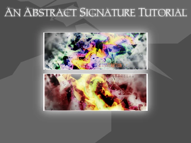 Abstract Signature Tutorial
