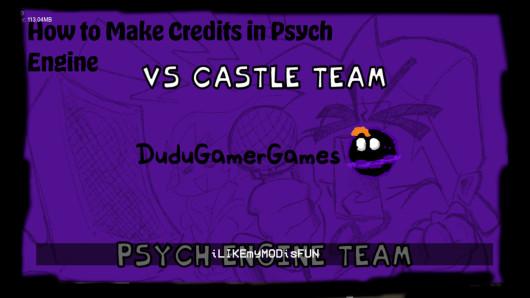 How to Add Credits to Psych Engine Tutorial for Friday Night Funkin ...