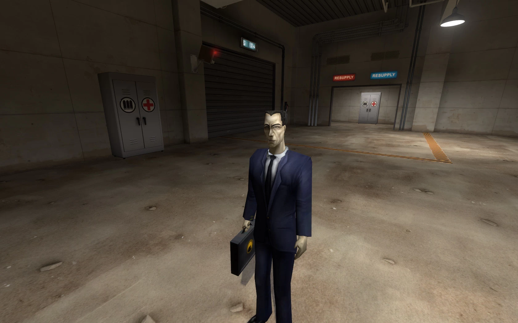 Gman, Half-Life 2 Cut Npc's Wiki