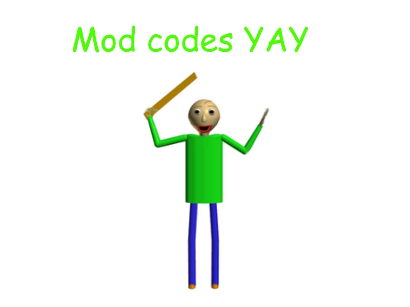 How To Add Codes To Baldis 1 4 1 Baldi S Basics Tutorials - roblox baldi all codes