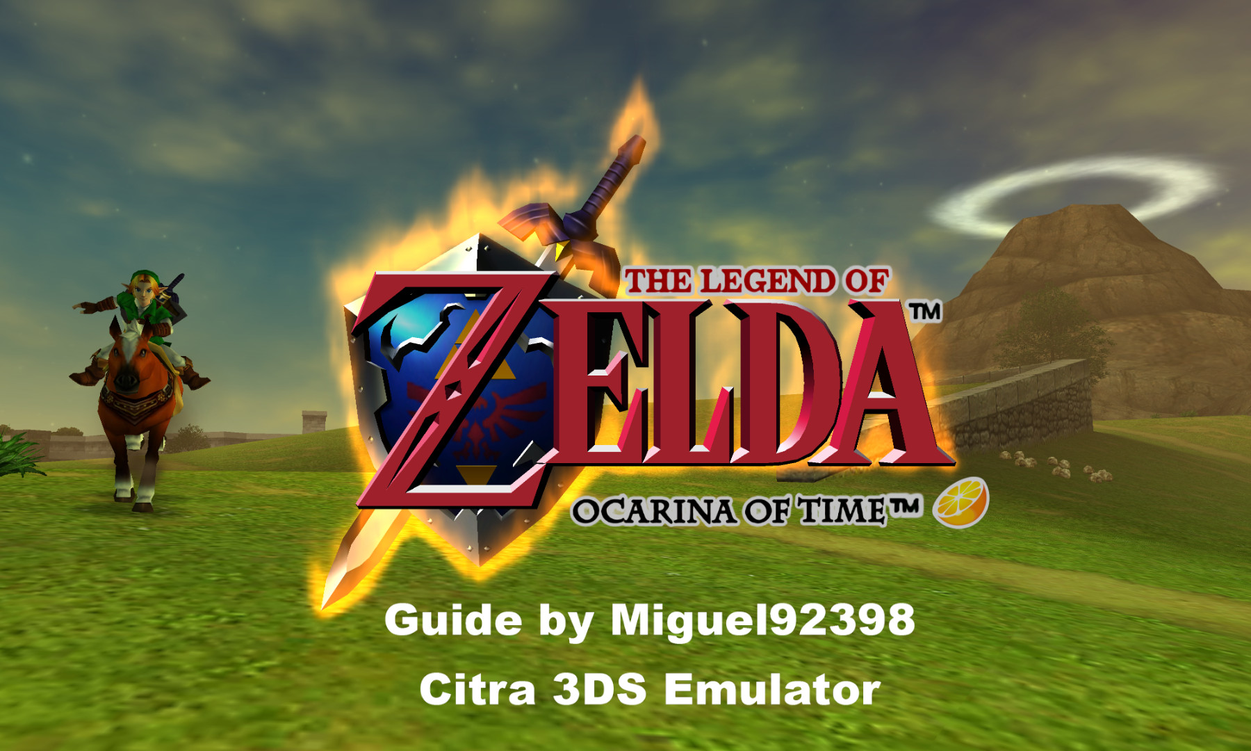 Citra 3DS Emulator - The Legend of Zelda: Ocarina of Time 3D