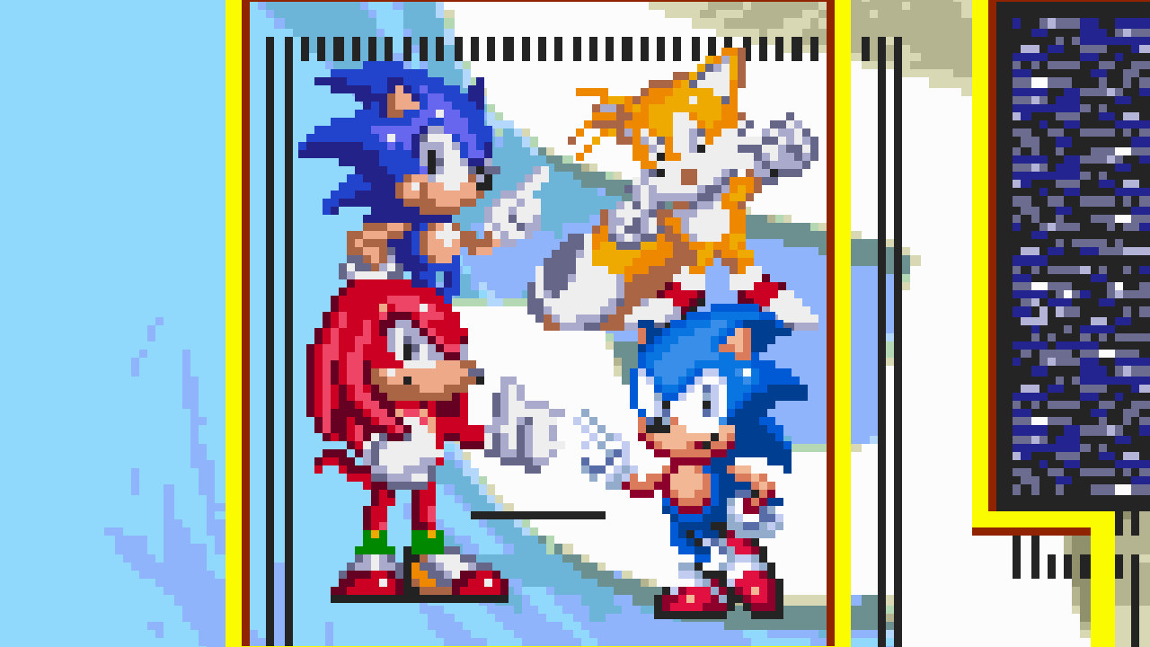 An Amazing Knuckles Sprites in Sonic 3! ~ Extra Slot Shonen Knuckles ~ Sonic  3 A.I.R. mods ~Gameplay -  in 2023