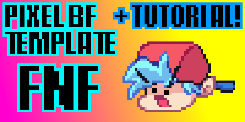 Pixel BF TEMPLATE! - Friday Night Funkin' [Friday Night Funkin ...