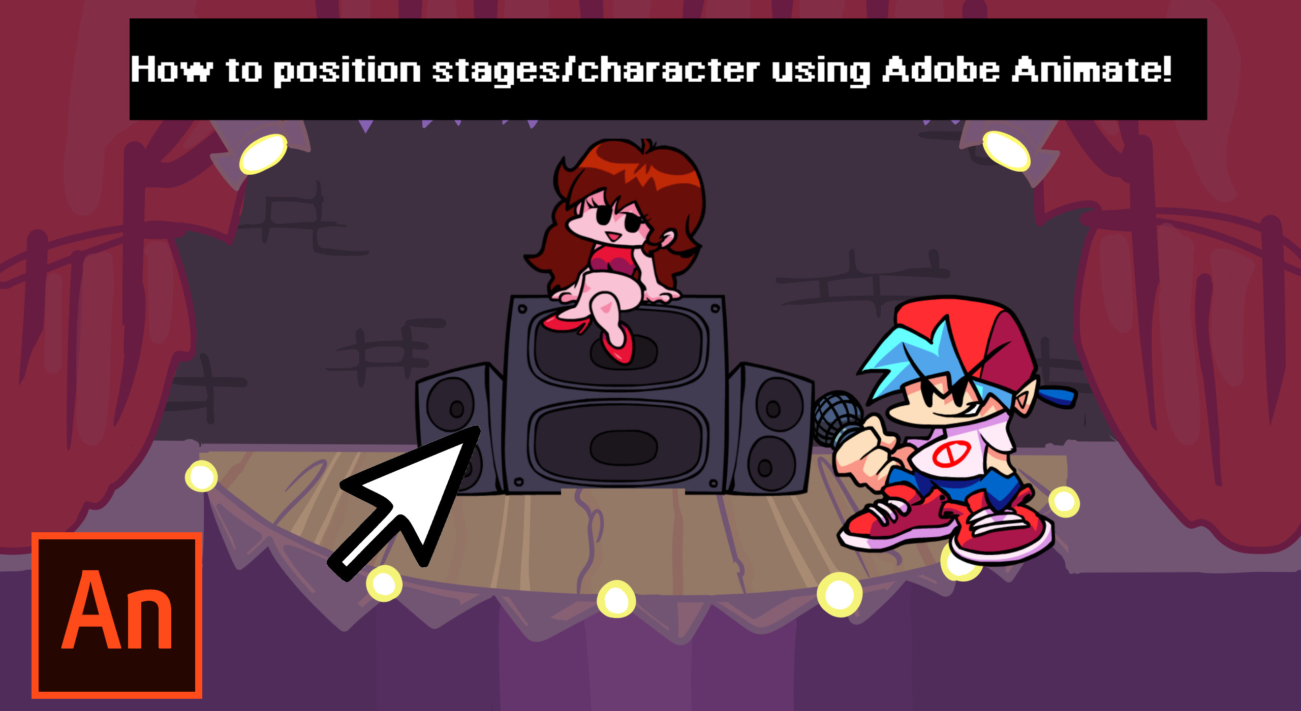 How to build stages using Adobe Animate [Friday Night Funkin'] [Tutorials]
