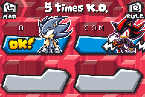 Game Boy Advance - Sonic Battle - Tails  Sonic, Frame by frame animation,  Sonic and shadow