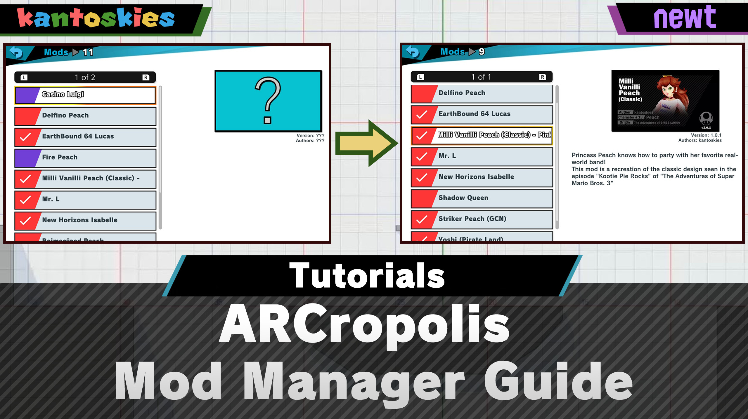 ARCropolis Mod Manager Guide (info.toml) [Super Smash Bros. Ultimate]  [Tutorials]