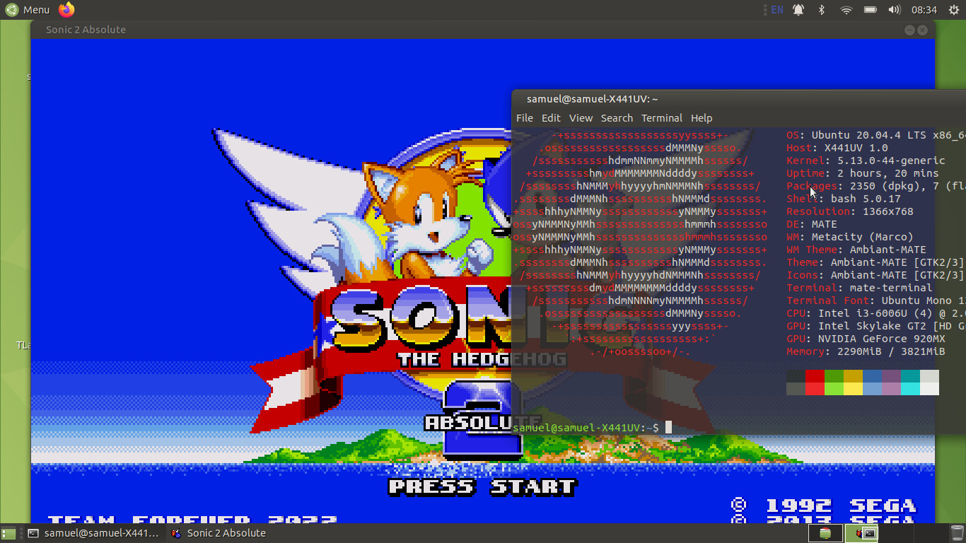 How To Play S1 and S2A On Linux Distros [Sonic The Hedgehog 2 Absolute] [Tutorials]