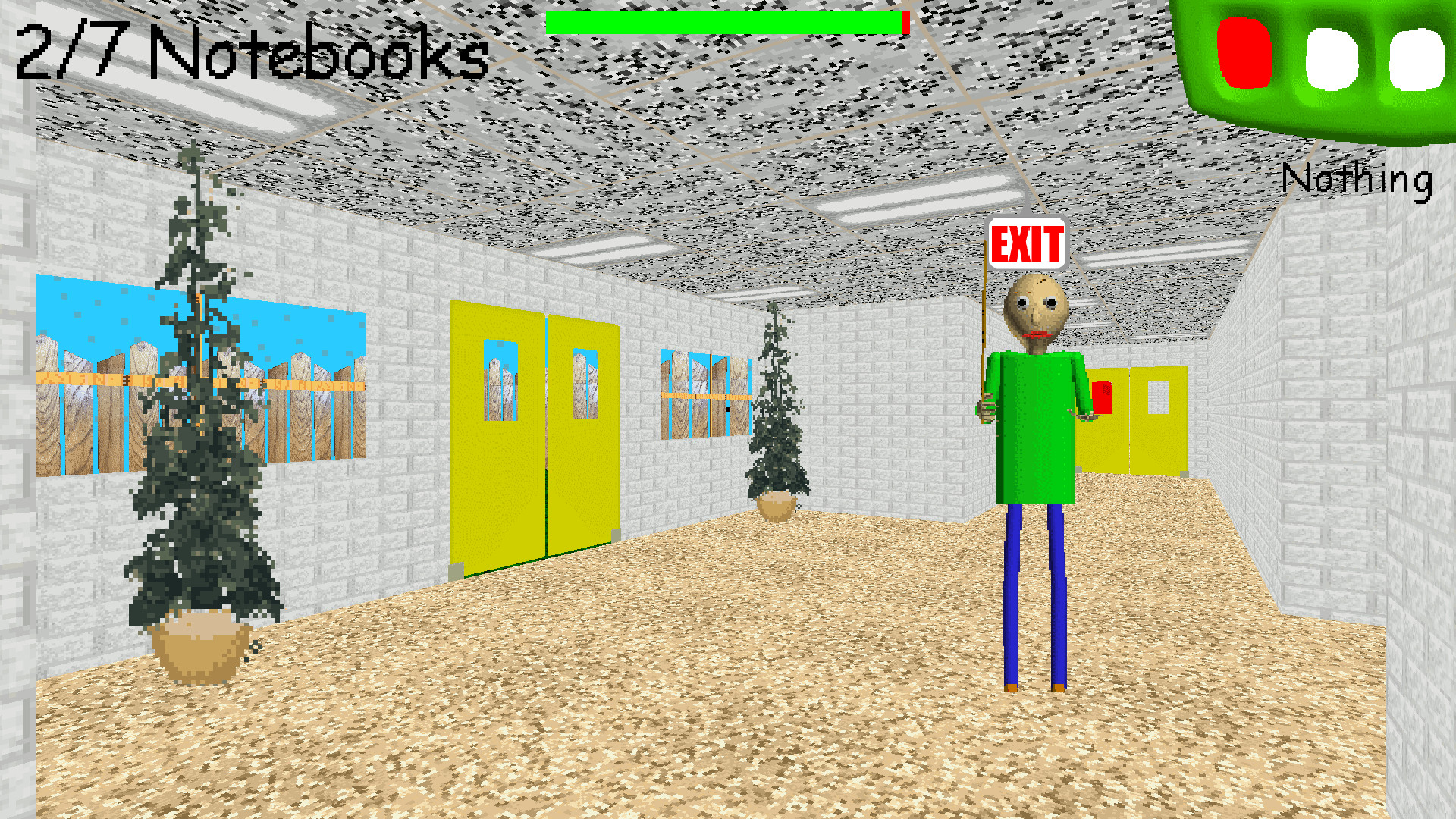 How to make Exits still being in Spoop-Mode! [Baldi's Basics] [Tutorials]