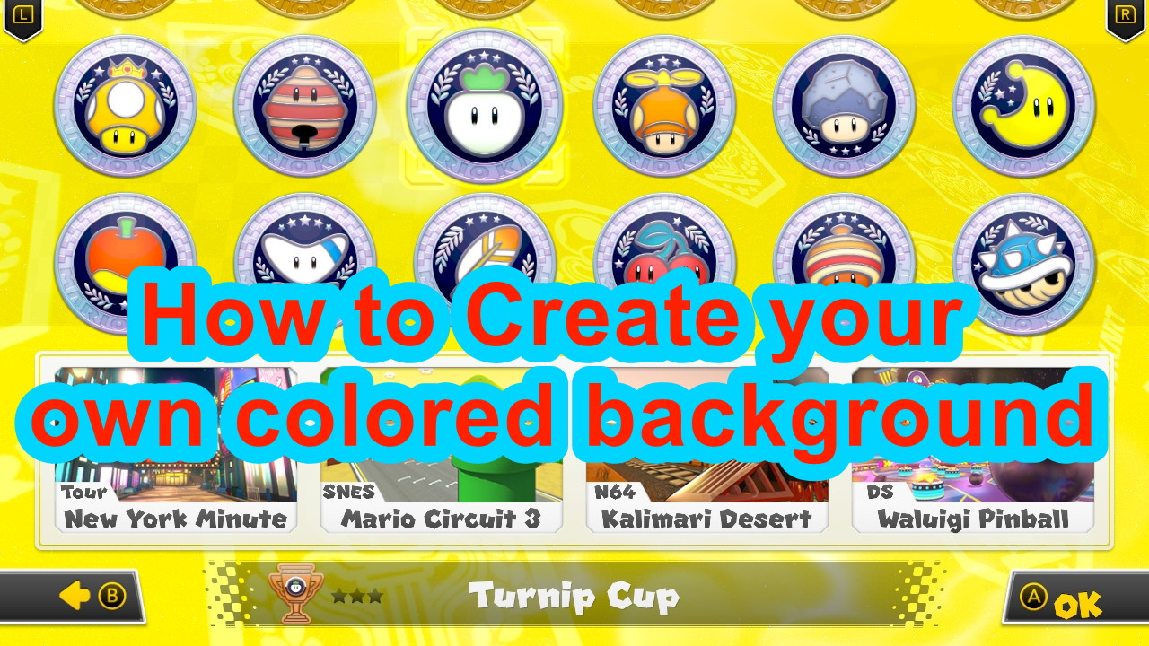 How to Change Color on the Menu Screen (Post DLC) [Mario Kart 8 Deluxe] [Tutorials]