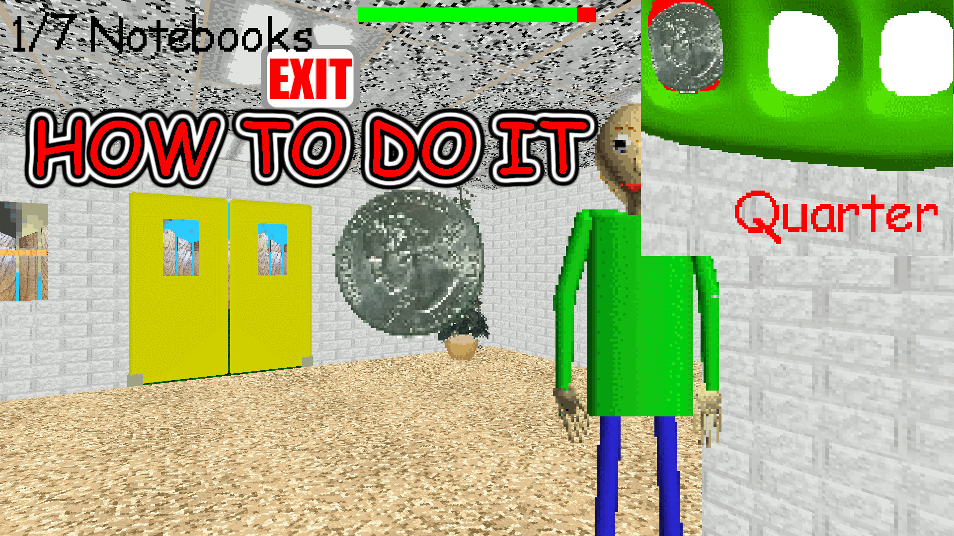 Old Baldi's Basics In Creating It In Base Game by