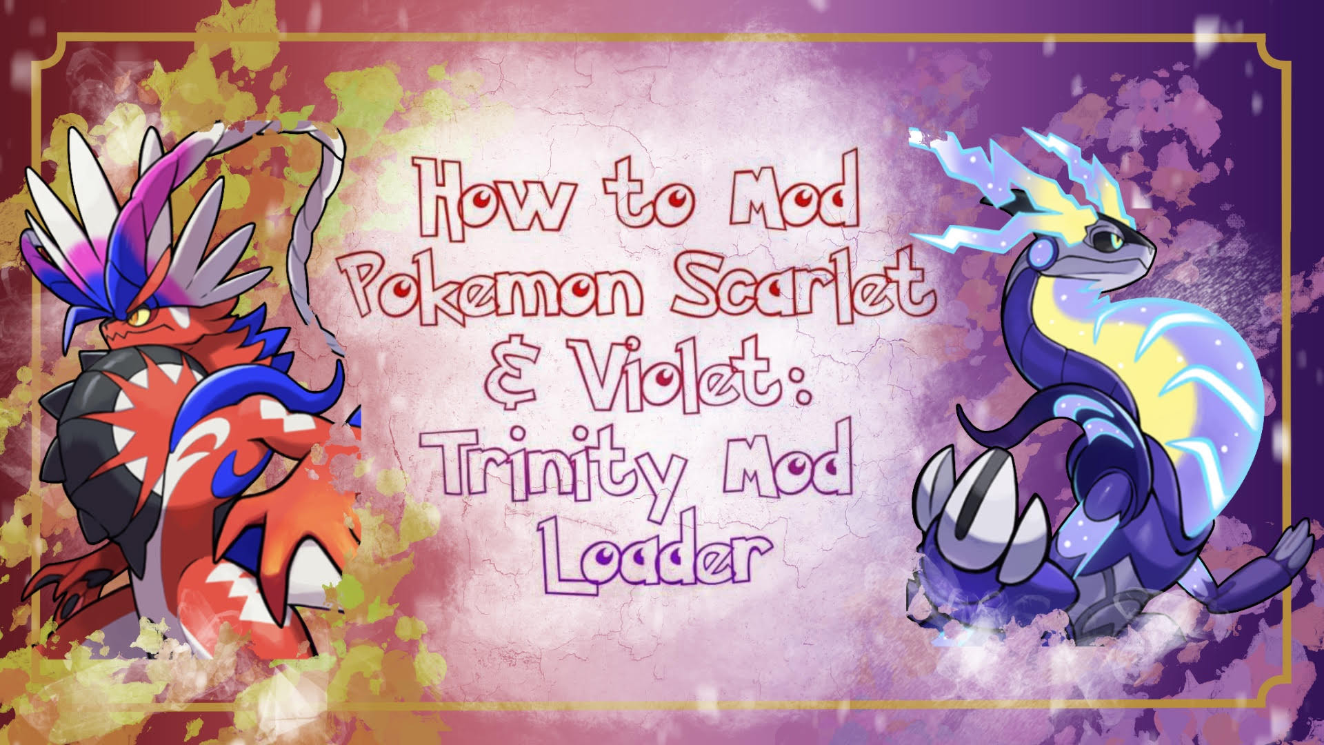 How to Make Pokemon SV Mods: Trinity Mod Loader [Pokemon Scarlet & Violet]  [Tutorials]