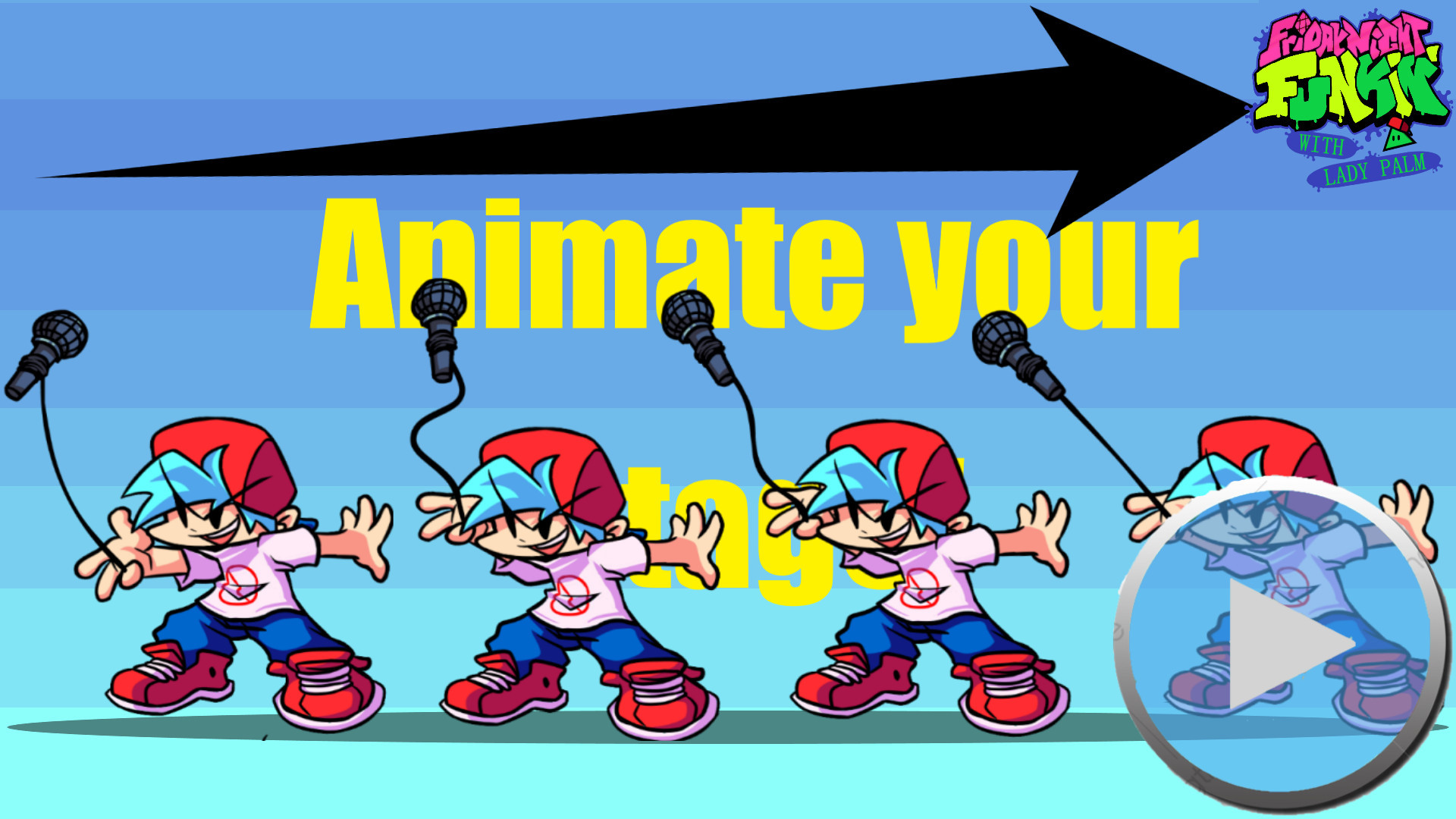 How to animate the stage? Use optimized tools! [Friday Night Funkin']  [Tutorials]