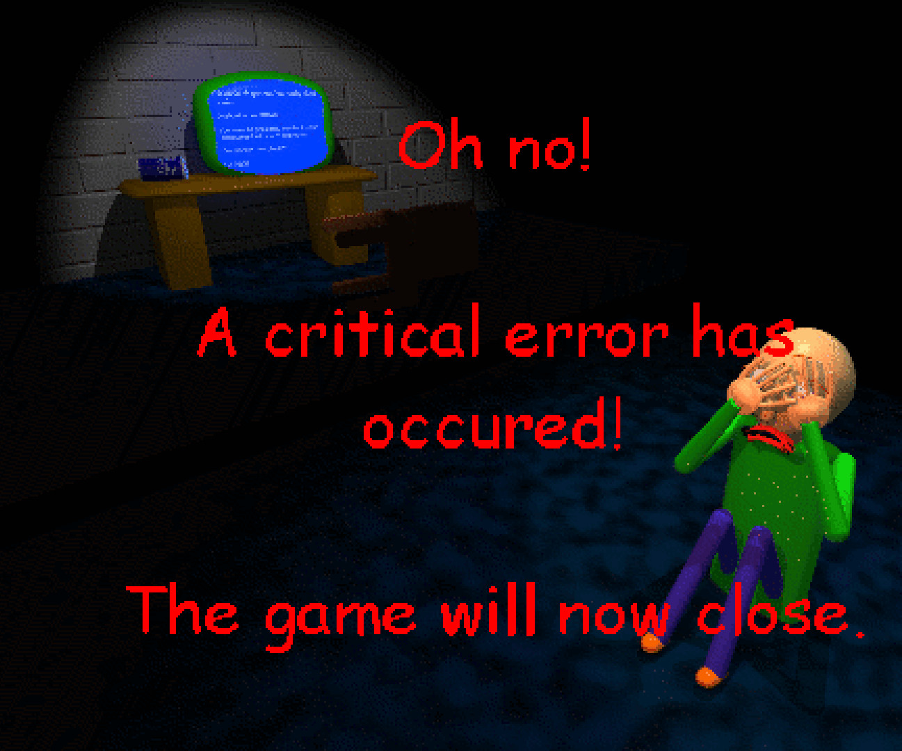 Baldi's Basics Classic Remastered Remastered by Not So Studios