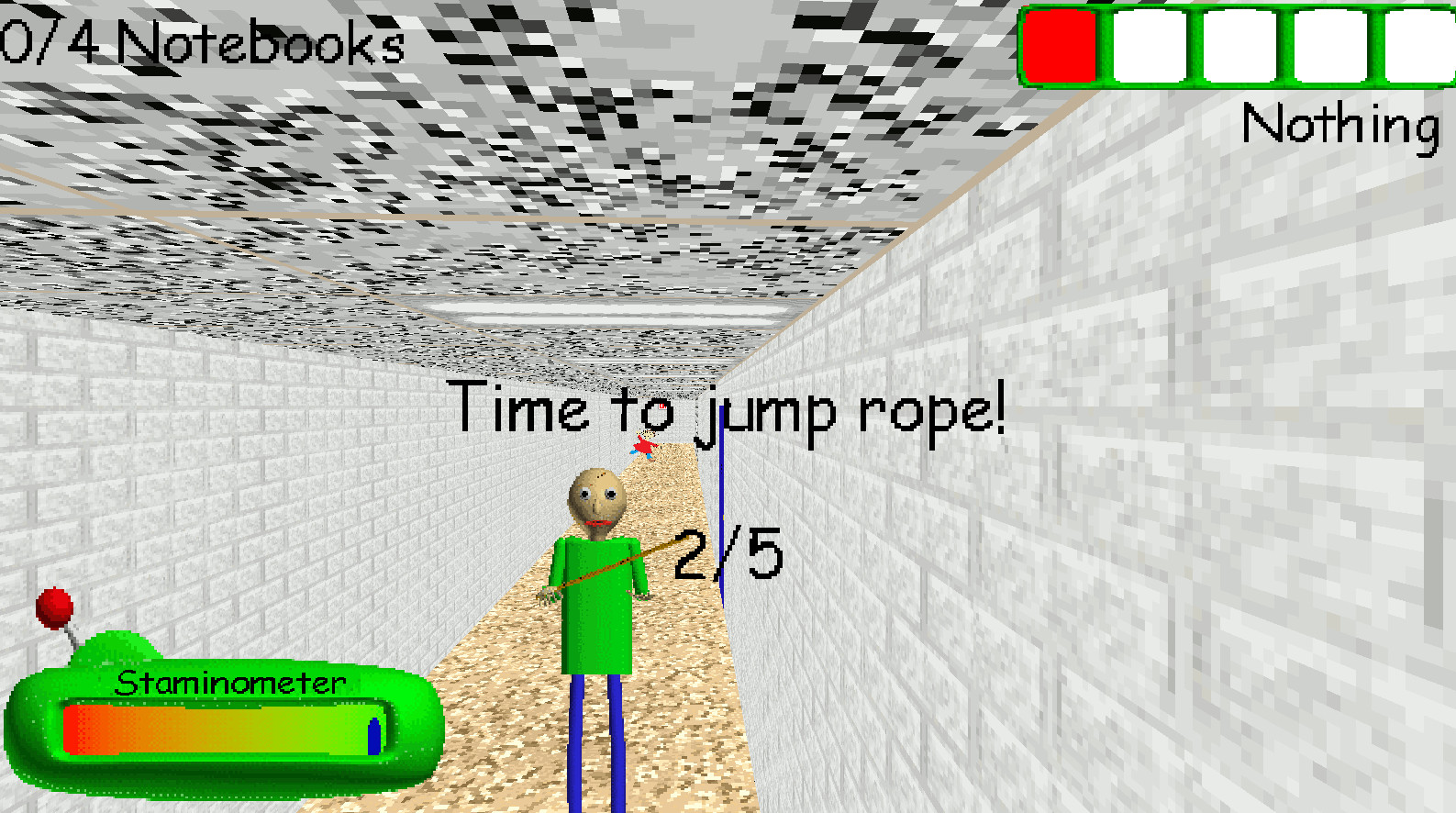 How to make ability to walk in jumprope like BBCR [Baldi's Basics ...