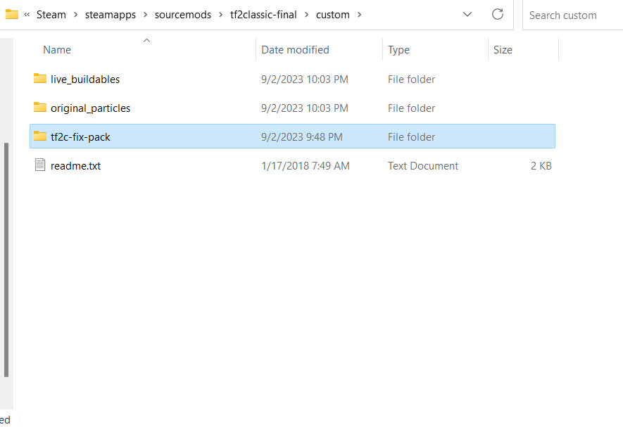 Tf2 24 File How to install TF2C:CE Tutorial for Team Fortress 2 Classic: Community ...