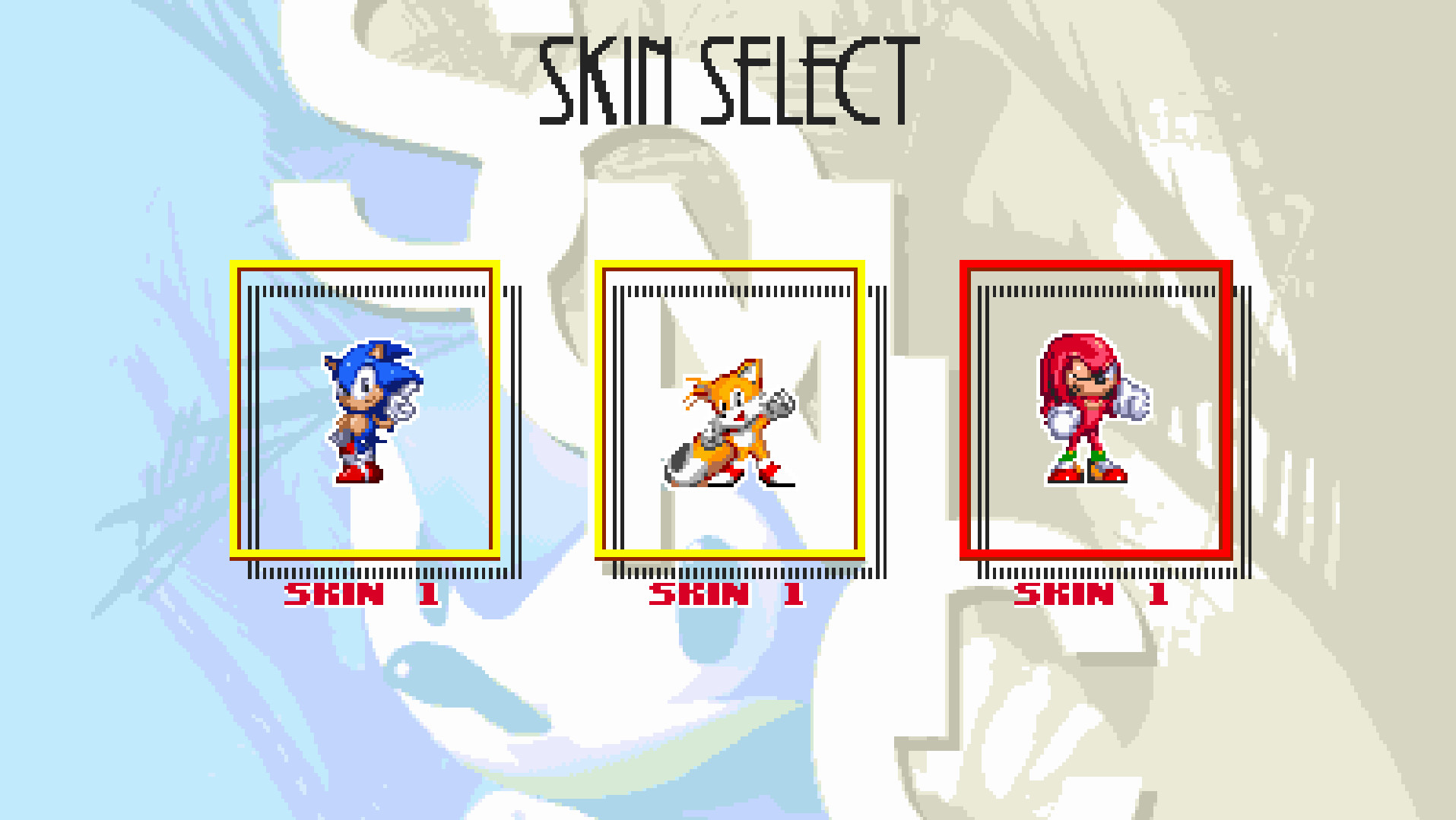 Skin Select Skin Select