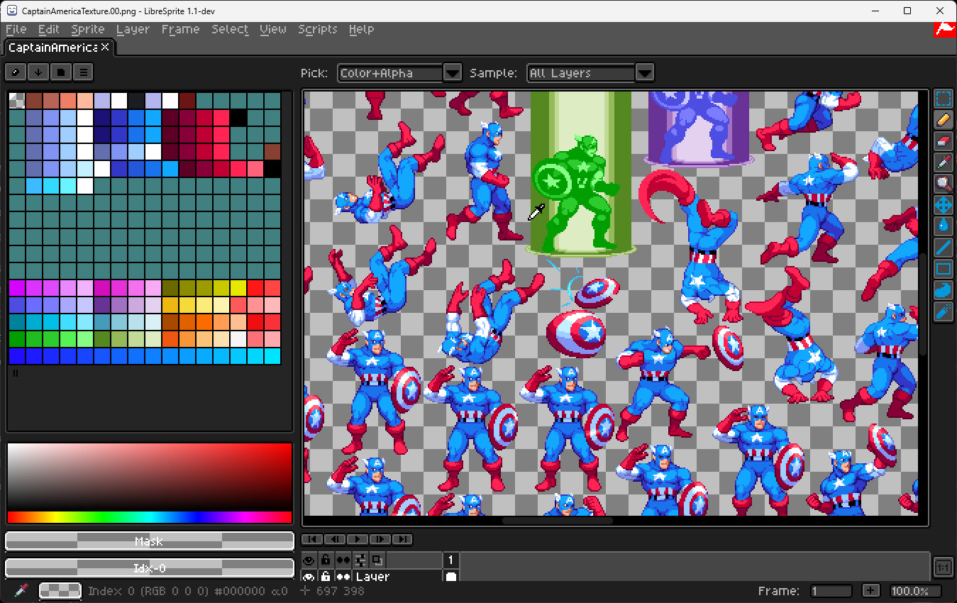 Sprite Editing Tutorial (Basics of) MCI Sprite Editing Tutorial for MARVEL Cosmic Invasion ...