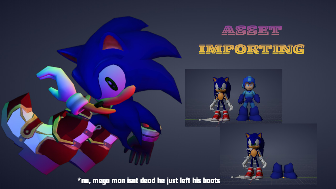 Sa2 Model How to import assets onto SA2 Characters Tutorial for Sonic Adventure 2 ...