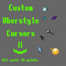 Custom Uberstyle Cursors