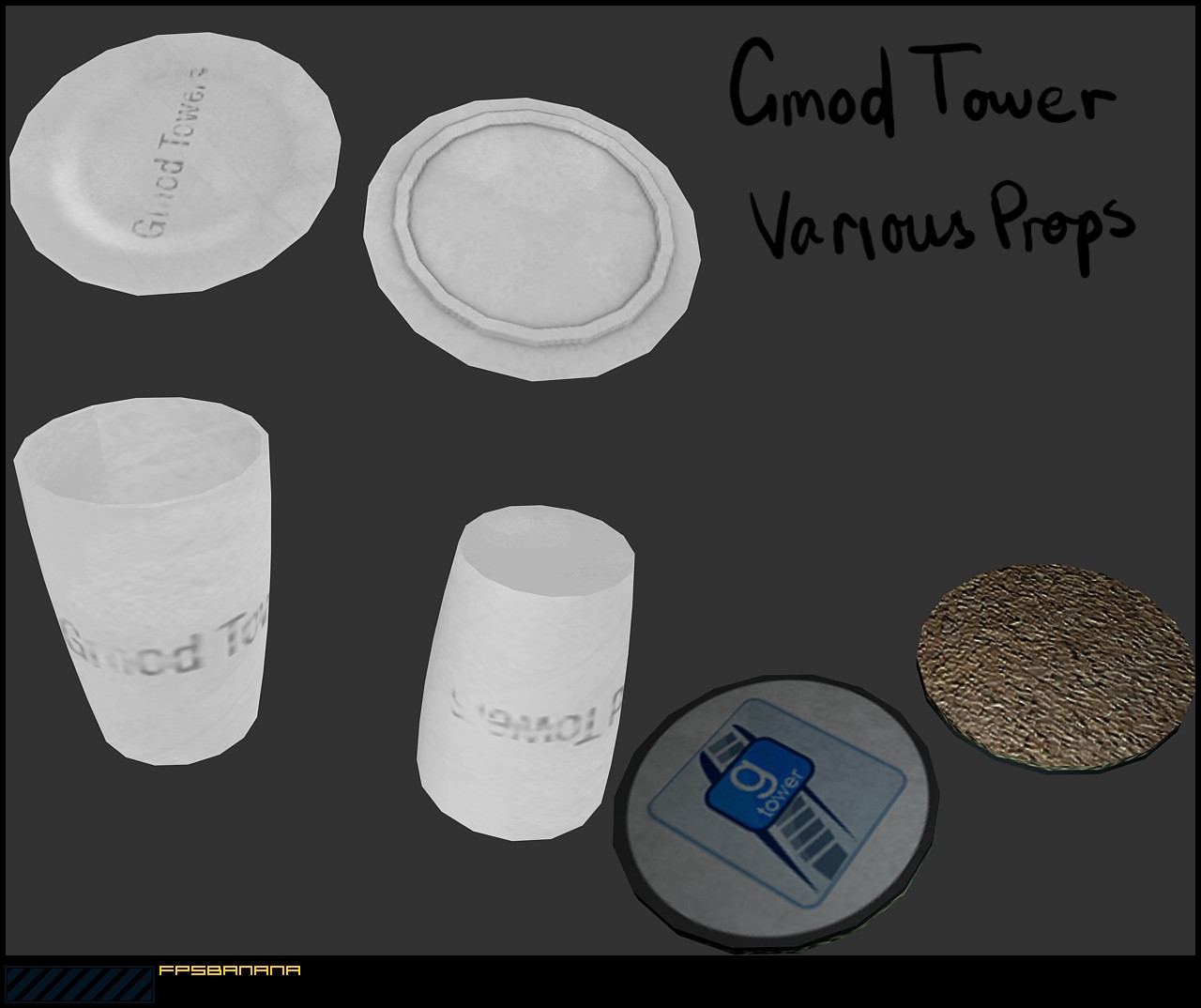 Various props. Work In Progress for Garry's Mod | GMod Works In Progress