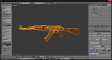 Optimized model CS:GO AK47
