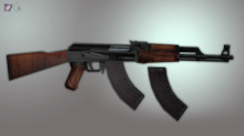 Default AK47 Retexture.