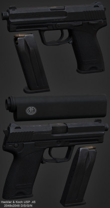 H&K USP .45 Tactical