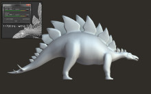 Stegosaurus - WIP 1