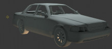 Lowpoly CrownVic