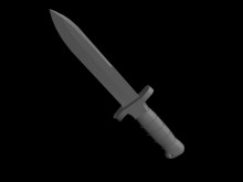 Combat knife (based on KM3000)