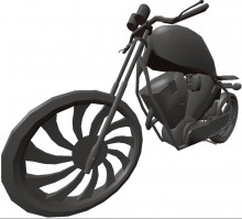 Motorcycle - Custom Hardtail