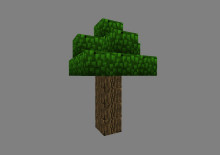 Minecraft Tree x') :'D