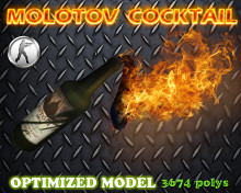 CS:GO Molotov optimized skin