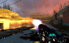 Quake 4 Railgun and HyperBlaster for Half-Life 2