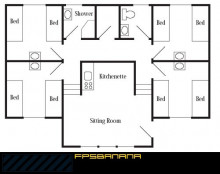 Realistic House (floorplan)