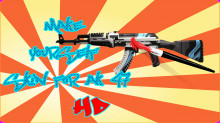 Make yourself Ak 47 in HD