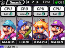 pixel characters with alts (bottom screen)
