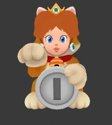 Daisy in Super Mario 3D World