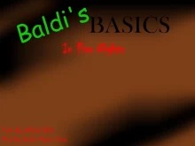 Baldi's Basics in Five Nights Pre-Release