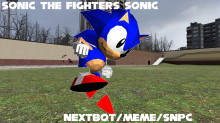 Sonic the Fighters Sonic NextBot/Meme/SNPC (W.I.P)