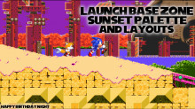 Launch Base Zone Sunset (Palettes + Layouts)