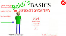 [LEGACY] Baldi's Basics in Super Lots of Content