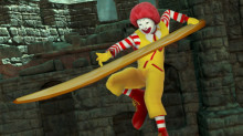 Ronald McDonald over Sephiroth