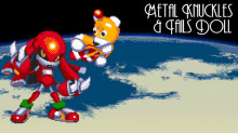 Metal Knuckles and Tails Doll