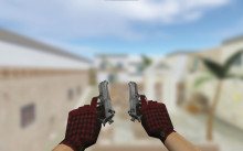 CS:GO Gloves on CS1.6 Hands Reloaded