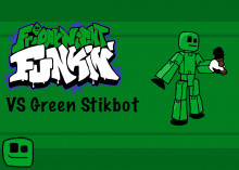 VS Green the Stikbot