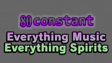 80constant's Everything Spirits & Music